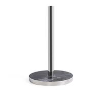 Assorted Collections Distributeur de Rouleaux de Papier essuie-Tout de Cuisine sur Pied avec Base en marbre pour Rouleau de Papier de Cuisine Standard, Tendance Classique (argenté)