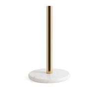 Assorted Collections Porte-Rouleau d'essuie-Tout de Cuisine avec Base en marbre - Distributeur de Papier essuie-Tout sur Pied pour Rouleaux Standard (doré)