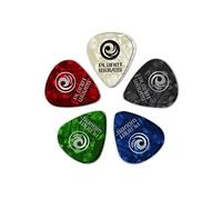 D'Addario Médiators en celluloïd nacré assortis – sachet de 10 – médium