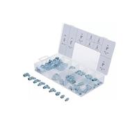 assortiment 110 graisseurs a visser metriques, droit et coudee -