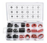 Assortiment 141 pièces joints plats et rondelles - 18 tailles pour robinet, vanne, pompe et plomberie