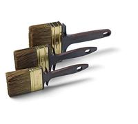 Assortiment 3 BROSSES RECTANGULAIRE à LASURE spéciale Bois