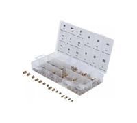 assortiment 330 inserts filetes en laiton m2/m3/m4/m5 pour plastiques -