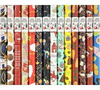 Assortiment Benza papier cadeau Sinterklaas - 2 mètres x 70 cm - 5 rouleaux