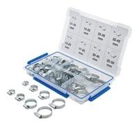 assortiment de 80 colliers de durite a bande pleine - Bgs Technic