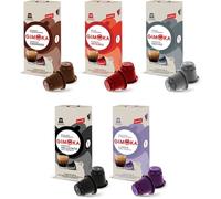 Assortiment Café 5 Variétés - 100 Capsules Compatibles Nespresso* - Fabriqué en Italie (Lot 10x10)