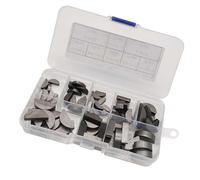 Assortiment complet de 80 clés mécaniques Woodruff en acier au carbone avec boîte pour fixation sécurisée de poulie