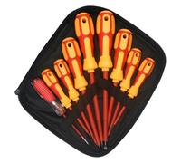 Assortiment complet de tournevis 9 en 1 parfait pour un usage professionnel et domestique avec des fonctionnalités améliorées Tournevis d'entretien professionnel