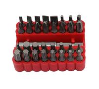 Assortiment d ' embouts de tournevis multifonctionnels en acier allié de 33 pièces, adapté à la fois à l ' amélioration de l ' habitat et à un usage professionnel Embout de tournevis creux