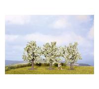 Assortiment d'arbres arbre fruitier NOCH 25511 45 à 45 mm blanc, fleuri(e) 3
