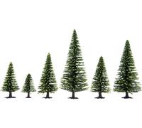 Assortiment darbres épicéa NOCH 26825 50 à 140 mm vert foncé 25 pc(s)