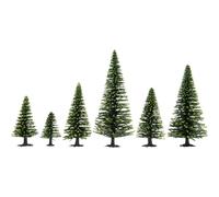 Assortiment d'arbres épicéa NOCH 26825 50 à 140 mm vert foncé 25 pc(s)