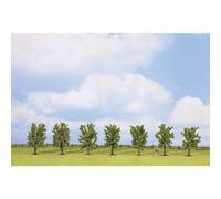 Assortiment d'arbres forêt de feuillus NOCH 25088 80 à 80 mm vert 7 pc(s)