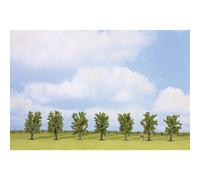 Assortiment d'arbres forêt de feuillus NOCH 25088 80 à 80 mm vert 7 pc(s)