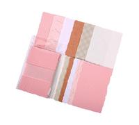 Assortiment d'autocollants tactiles pour scrapbooking, ensemble de 12 pour journaux artistiques, livres de mémoire et personnalisation d'autocollants de journal artisanal en papier