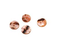 Assortiment de 10 boutons coquillages de 10mm à 20mm, Couleur 1, 15mm 10 pièces