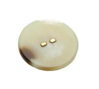 Assortiment de 10 boutons en résine de 15mm à 27,5mm, Blanc, 27,5mm 10 pièces