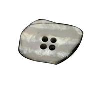 Assortiment de 10 boutons en résine de 24 x 18mm à 30 x 24mm, Noir 4, 24x18mm 10 pièces