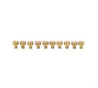 Assortiment de 10 jets principaux compatibles avec carburateurs Mikuni - S'adapte à différentes capacités de moteur de 125 cc à 250 cc