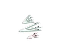 Assortiment de 10 lames de scie sabre Bois/Métal - 783087 - Silverline
