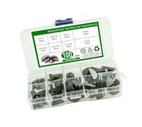 Assortiment de 100 clés en acier au carbone - Élément de fixation métrique - Industrie mécanique, Waldmeister - Assortiment métrique Waldmeister