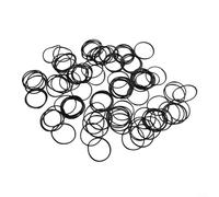 Assortiment de 100 joints toriques en nitrile pour pompes et robinets, épaisseur de cordon 0 5 mm, diamètre extérieur 5 93 mm (16 x 1,5 mm)