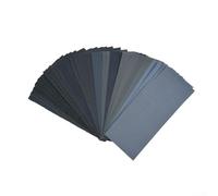 Assortiment de 100 papiers abrasifs humides et secs, grains 80 5000 pour automobile, pour le ponçage du bois et du métal