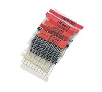 Assortiment de 100 pièces droites pour pièces électroniques 8 tailles différentes Diodes