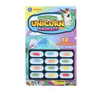 Assortiment De 12 Capsules De Croissance Magique, Plus Grandes Dans L'Eau, Mousse Souple Pour Bébé, Jouets Éducatifs Précoces, Forme Sirène, Dinosaure