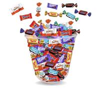Assortiment de 120 bonbons au chocolat Halloween | KINDER Schokobons et Mini Bueno, MILKA, CÉLÉBRATIONS, DAIM à partager ou offrir