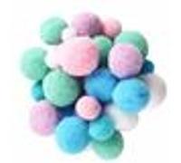Assortiment De 120 Pompons Pastel - Ctop MULTICOLORE G