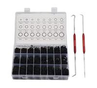 Assortiment de 1200 joints toriques en caoutchouc - Joint de lavage - Kit de réparation pour robinet, chariot de tuyau, sanitaire, pneumatique
