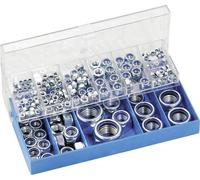 Assortiment de 161 écrous freins DIN 985