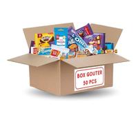 Assortiment de 20 Biscuits Pocket & 30 Bonbons au Chocolat : Oréo, Lu, Milka, Kinder, Daim, Célébrations, St-Michel