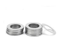 Assortiment de 20 rondelles fines, épaisseur 1 mm, rondelles plates en acier inoxydable M10 M12 M16 M20(M12x20)