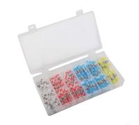 Assortiment de 200 connecteurs à souder étanches et thermorétractables pour usage électrique