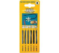Assortiment de 24 lames de scie à chantourner pour archets de scie à main HO/métal HAUNSTETTER