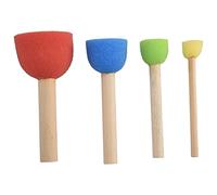 Assortiment de 24 pinceaux en mousse pour peinture - 6 (1,27 cm), 6 (1,9 cm), 6 (4,5 cm), 6 (4,5 cm), 6 (4,5 cm)