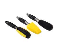 Assortiment de 3 brosses pour le nettoyage des jantes