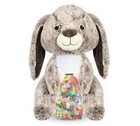 Assortiment de 30 petits chocolats de Pâques, Kinder et Milka et sa peluche Lapin | Cadeau Original