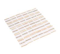 Assortiment de 300 Résistances à Film de Carbone 1/2 W, Tolérance 5%, Résistances électroniques pour L'industrie, Triées par Valeur, 10R à 1 M, avec Marquage par Ruban, Boîte de