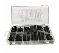 Assortiment de 315 goupilles à ressort en acier oxyde noir 30 tailles 65 Mn Matériau résistant à la rouille Boîtier refermable pour entretien mécanique
