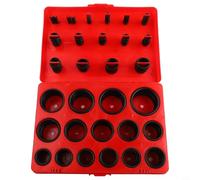 Assortiment de 382 joints toriques en 30 tailles, mesures en pouces, joints en caoutchouc nitrile pour automobile, plomberie, systèmes hydrauliques, -40 °C à 120 °C, dureté 70A