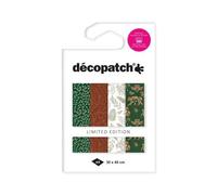 Assortiment de 4 papiers Foil Noël - Forest Nature - Assortiment