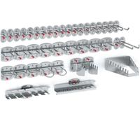 Kappes Assortiment de porte-outils 40-pcs.revêtu plastique p. panneaux perforés 21 croc Quantité:1