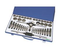 Assortiment de 45 tarauds et filières M6-M24 Hilka Pro-Craft