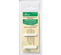 Clover Aiguilles à enfilage automatique – Assortiment de 5 – Gris