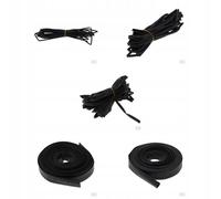 Assortiment de 5 m de gaines thermorétractables pour câbles (2:1) en tube caoutchouc