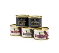 Assortiment de 5 Terrines Dégustation 65g soit 325g