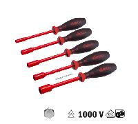Assortiment de 5 tournevis à douille - CIMCO 117801